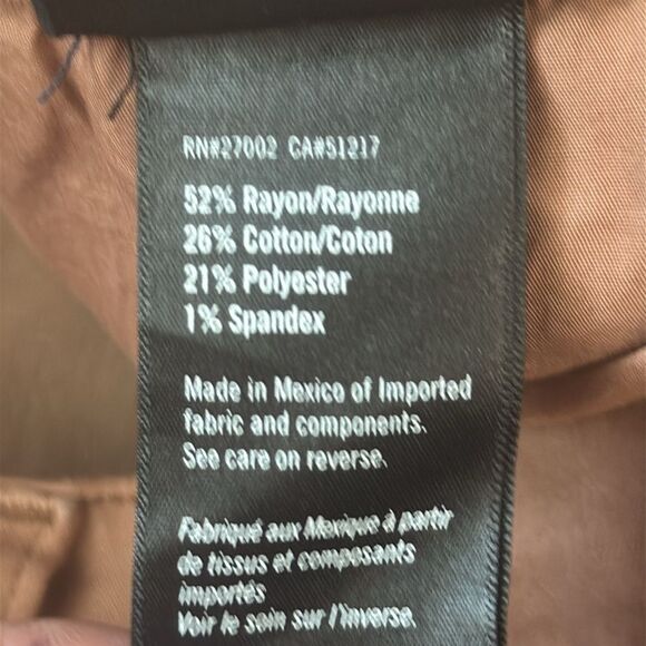 PAIGE Tan Slim Jeans Dusty Rose - Picture 2 of 6